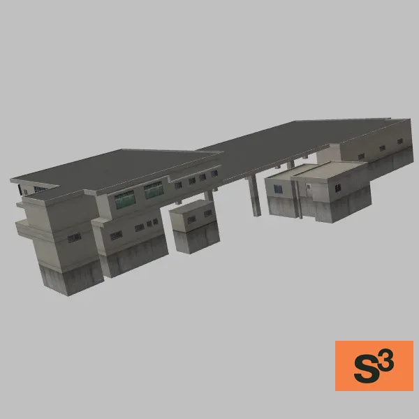 Ishigaki-building-014 — 3D model preview