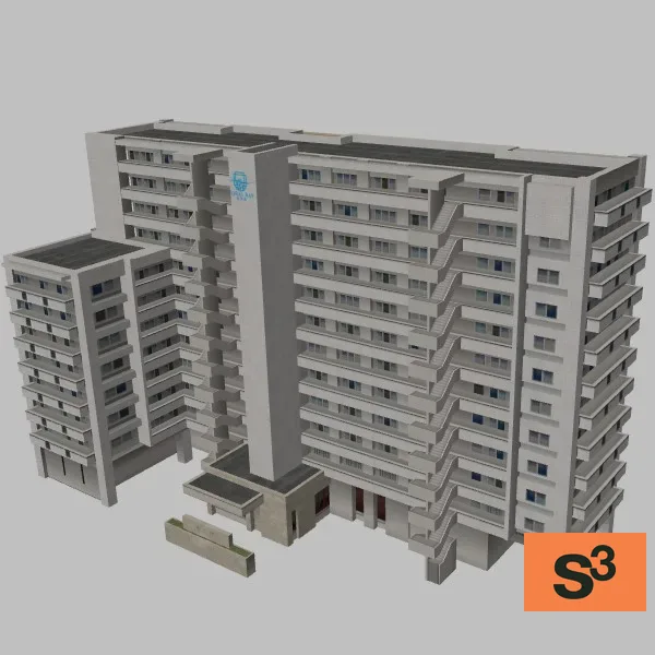 Ishigaki-building-028 — 3D model preview