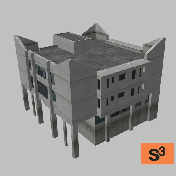 Ishigaki-building-054-1 — 3D model preview