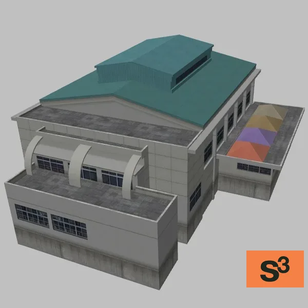 Ishigaki-building-086 — 3D model preview