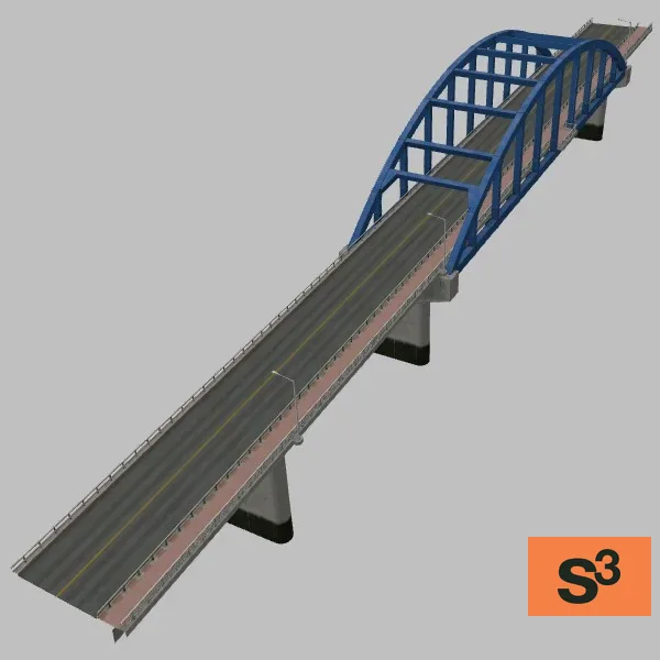 Ishigaki-Southern-Gate-Bridge — 3D model preview