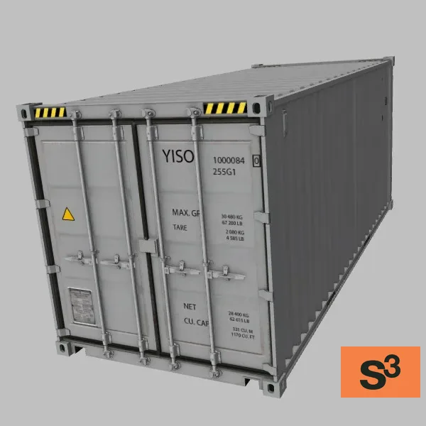 ISO-20-001 · US · grey — 3D model preview