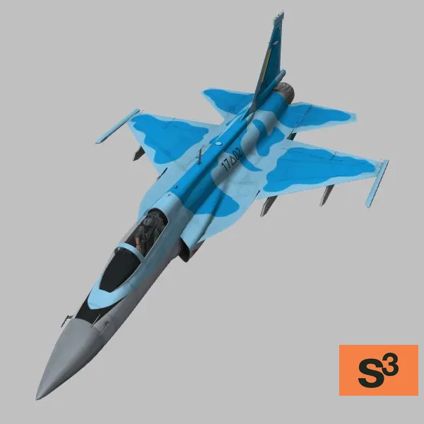 JF-17 · MM · camo — 3D model preview