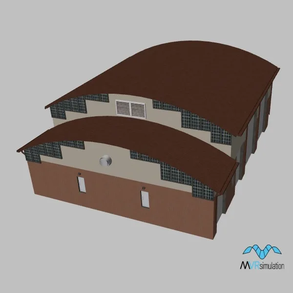 KABQ-hangar-008 — 3D model preview