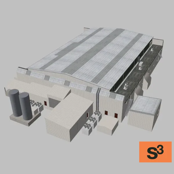 KABQ-hangar-010 — 3D model preview