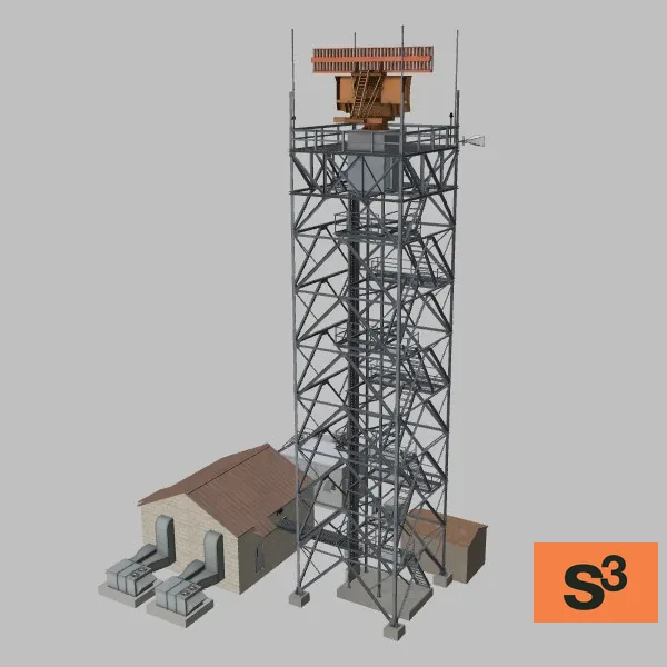 KAMA-Amarillo-ASR11-Radar-001 — 3D model preview