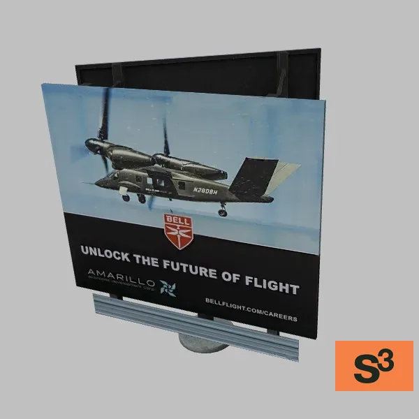 KAMA-Amarillo-Billboard-001 — 3D model preview
