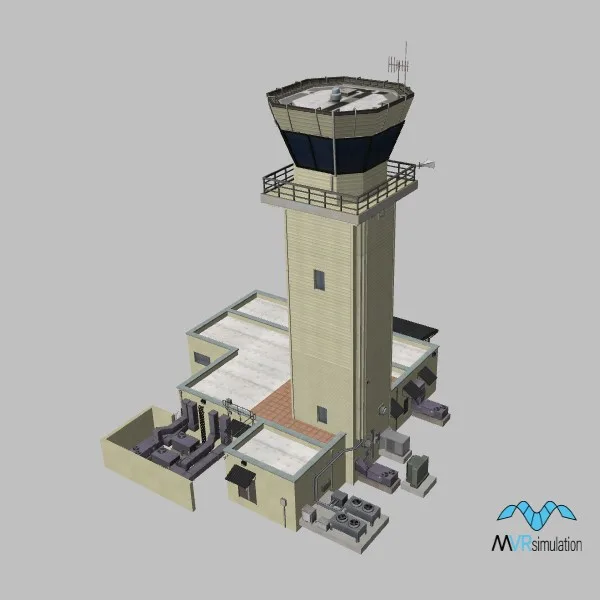 KAMA-Amarillo-Control-Tower-001 — 3D model preview