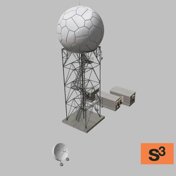 KAMA-Amarillo-Doppler-Radar-001 — 3D model preview