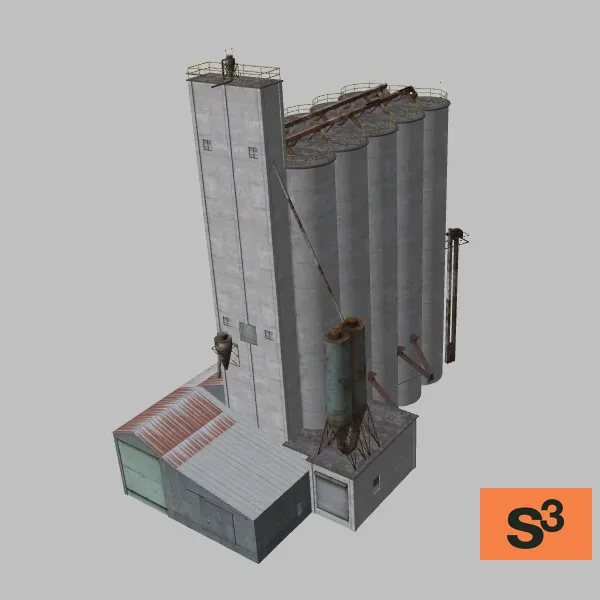 KAMA-Amarillo-Silos-001 — 3D model preview