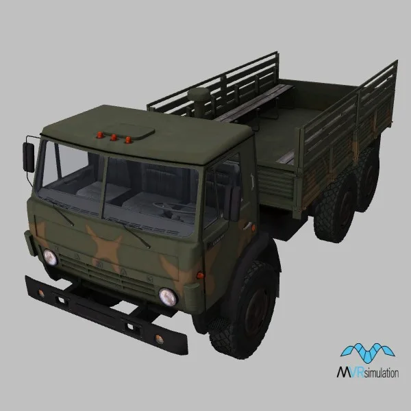 Kamaz-4310 · SO · camo — 3D model preview