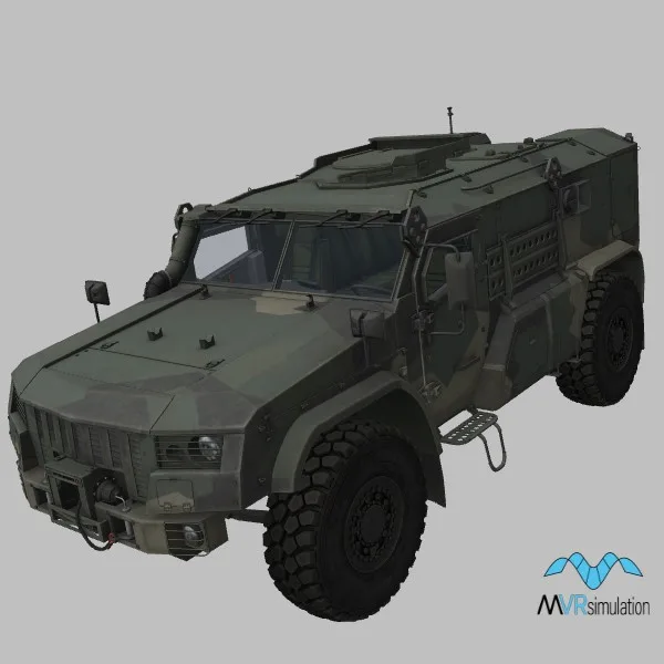 KamAZ-4386 · RU · camo — 3D model preview