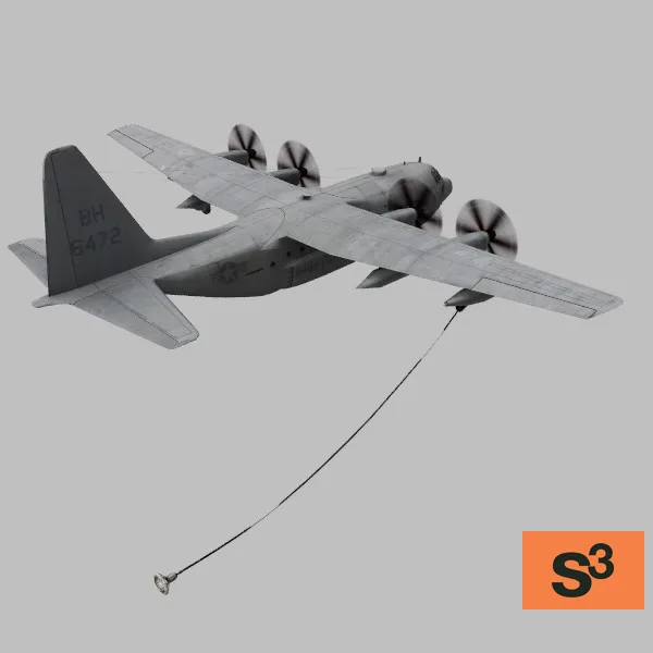 KC-130J-HarvestHawk-30mm · US · grey — 3D model preview