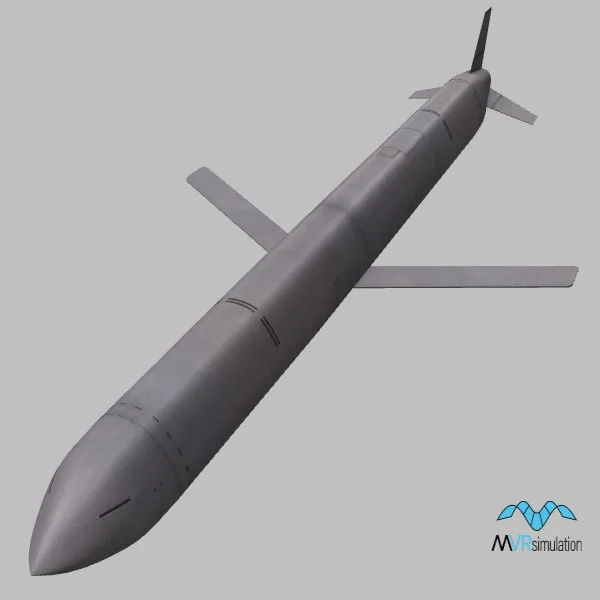 Kh-101 · RU · grey — 3D model preview