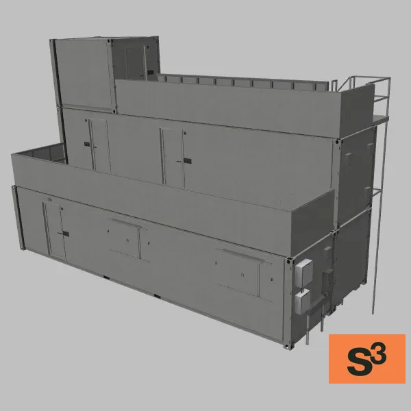 Kilo-2-D-building-089 — 3D model preview