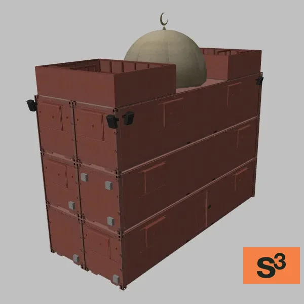 Kilo-2-F-building-025 — 3D model preview