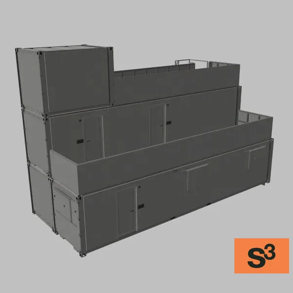 Kilo-2-F-building-031 — 3D model preview