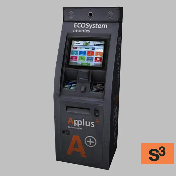 kiosk-001 — 3D model preview