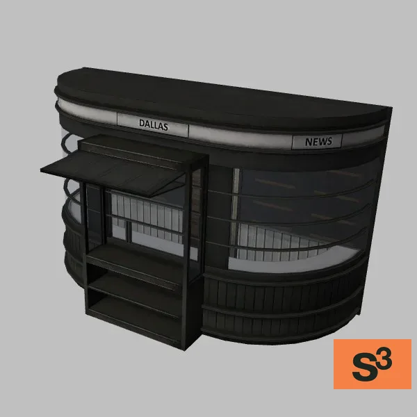 kiosk-003 — 3D model preview