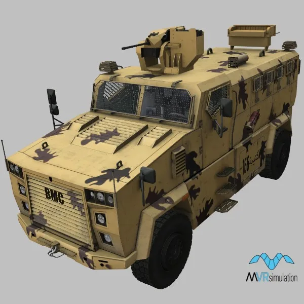 Kirpi-II · LY · desert — 3D model preview