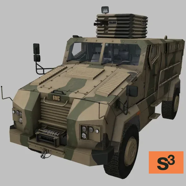 Kirpi · TN · desert — 3D model preview