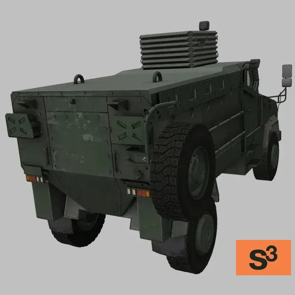 Kirpi · TR · green — 3D model preview