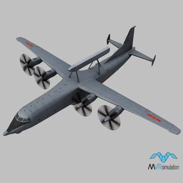 KJ-200 · CN · grey — 3D model preview