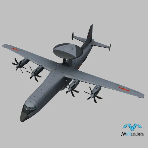 KJ-500 · CN · blue — 3D model preview
