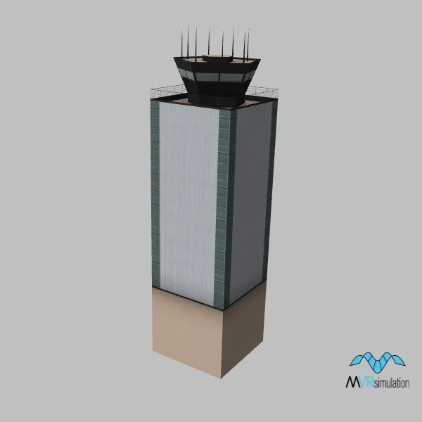 KLNK-control-tower-001 — 3D model preview