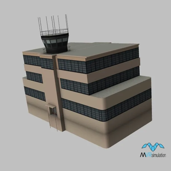 KMTN-control-tower-001 — 3D model preview