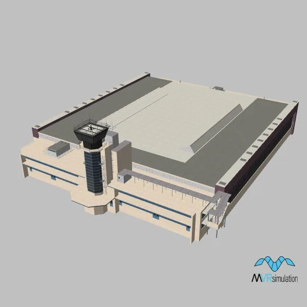 KSLI-control-tower-001 — 3D model preview