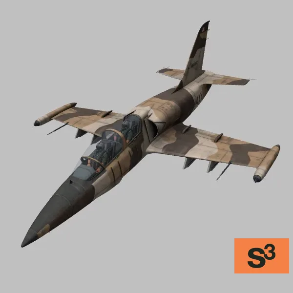 L-39C · US · camo — 3D model preview