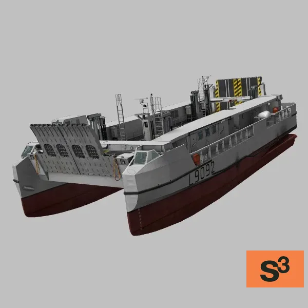 L-CAT · FR · grey — 3D model preview