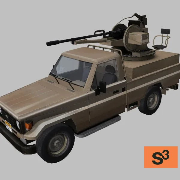 Land-Cruiser-75-2A13 · IR · camo — 3D model preview