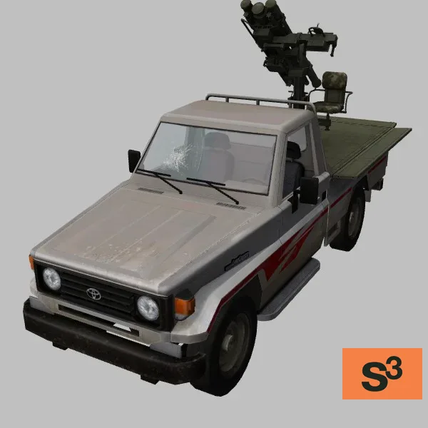 Land-Cruiser-75-9K338 · LY · white — 3D model preview