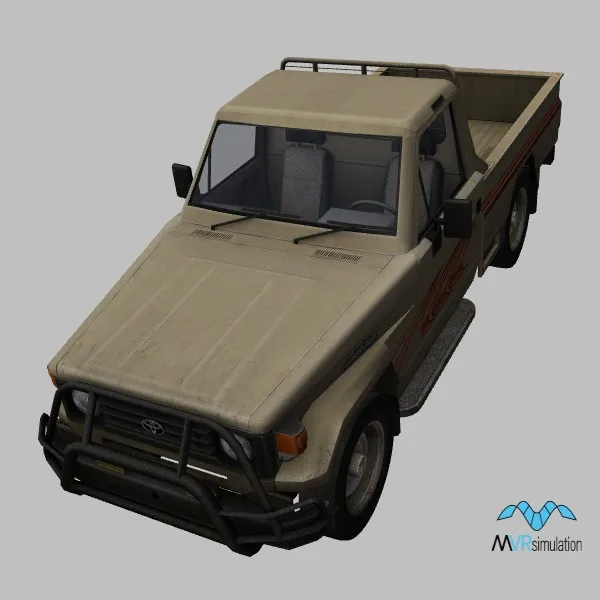 LandCruiser-75 · SO · tan — 3D model preview