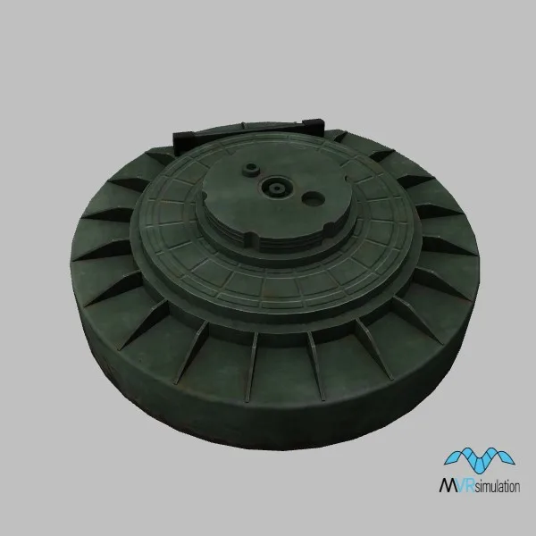 landmine-001 — 3D model preview