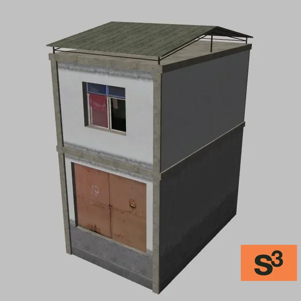 latin-american-house-010 — 3D model preview