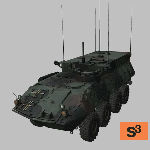 LAV-C2 · US · camo — 3D model preview