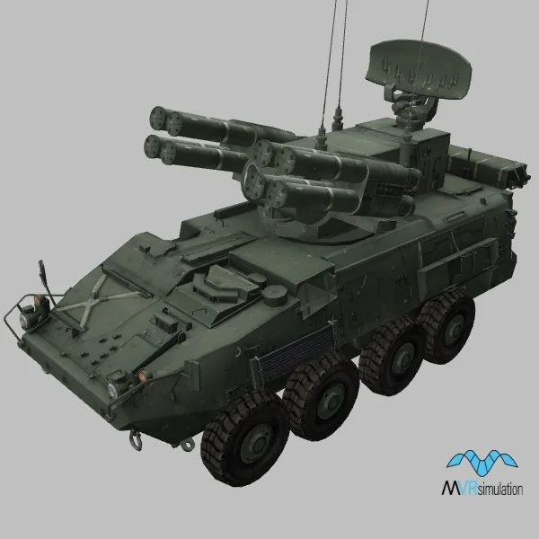 LAV-III-ADATS · CA · green — 3D model preview