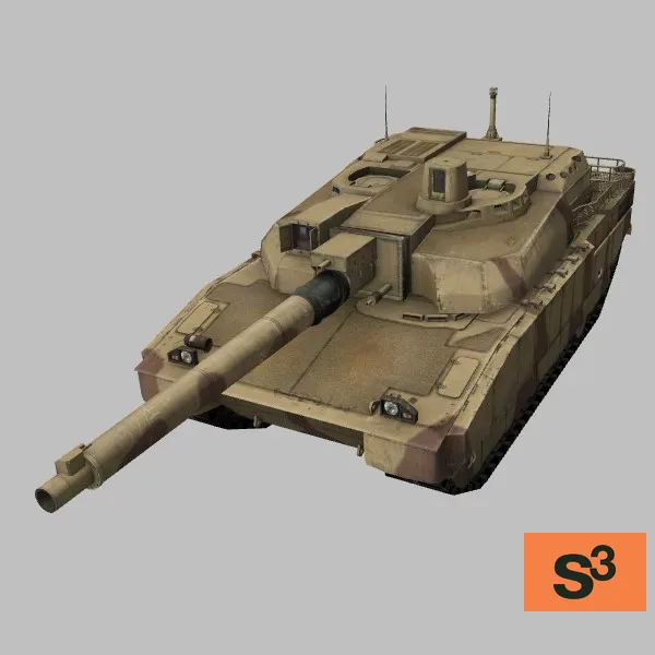 Leclerc · AE · camo — 3D model preview