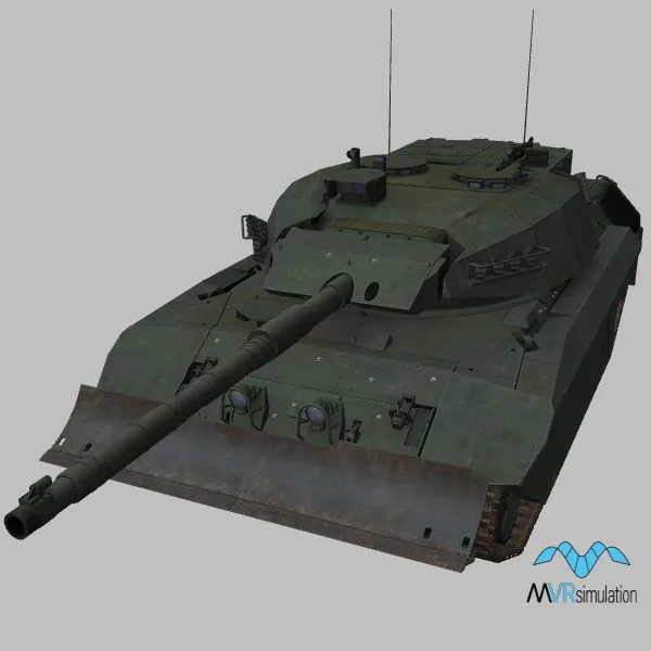 Leopard-1-C2 · CA · green — 3D model preview