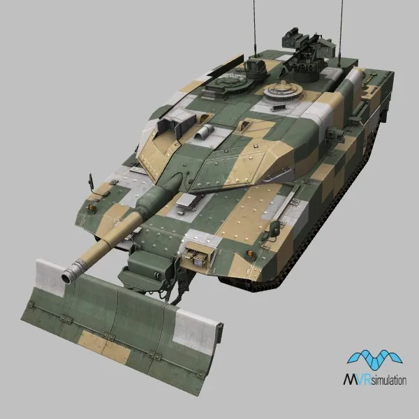 Leopard-2PSO · DE · camo — 3D model preview