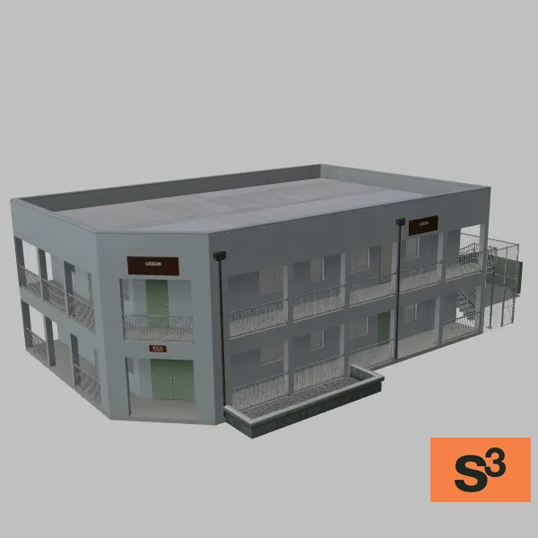 leschi-town bldg 06-townhall — 3D model preview