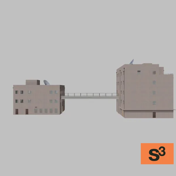 leschi-town office 11 — 3D model preview