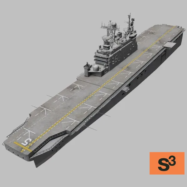 LHA-5 · US · grey — 3D model preview