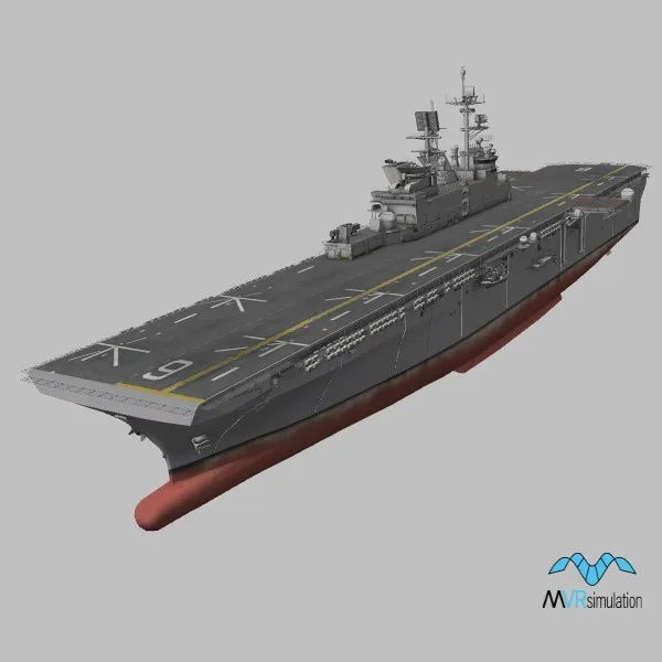 LHA-6 · US · grey — 3D model preview