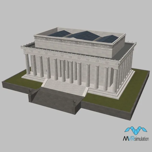 Lincoln-Memorial — 3D model preview