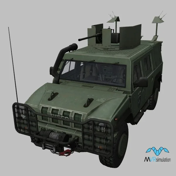 LMV-M2 · ISAF · green — 3D model preview