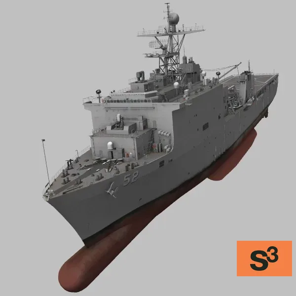 LSD-52 · US · grey — 3D model preview